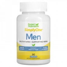  Super Nutrition Simply One Men 90 