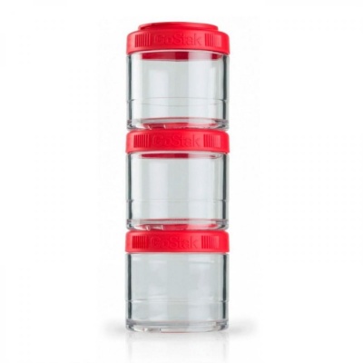 Контейнер Blender Bottle GoStak 100 мл (3 контейнера) зеленый