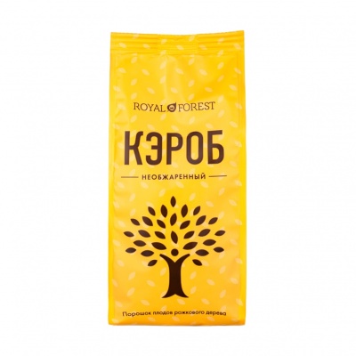 Кэроб необжаренный (порошок из плодов рожкового дерева) 200 гр