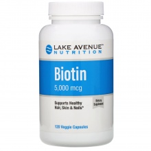  Lake Avenue Nutrition BIOTIN 5000 mcg 120 