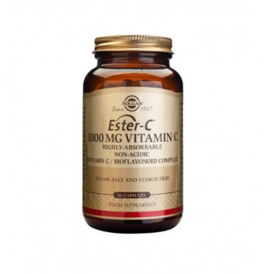  Solgar Ester-C Plus 1000 mg Vitamin C  60 