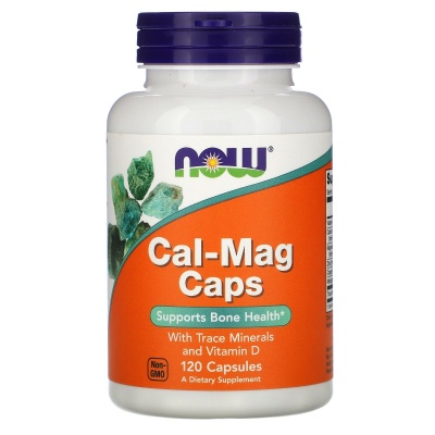  NOW Calcium-Magnesium + D 120 