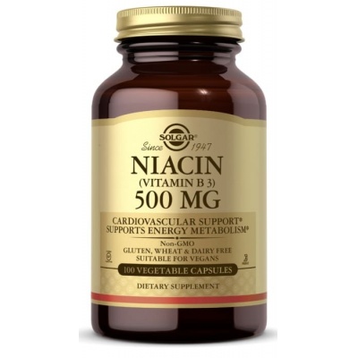  Solgar Niacin 500  100 