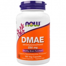 Антиоксидант NOW DMAE 250 мг 100 капсул